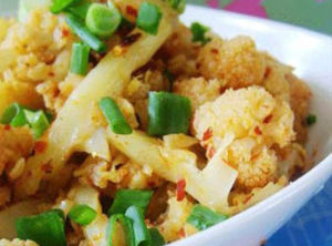 姜拌菜花 姜拌菜花