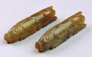 漢代青玉豬 漢代青玉豬