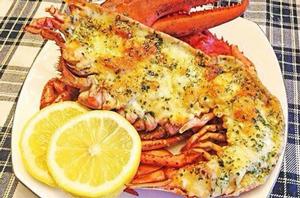 蒜蓉芝士焗龍蝦 蒜蓉芝士焗龍蝦