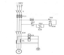 圖2 採用兩隻電流互感器的電動機過流保護電路