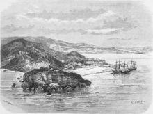 1875年的打狗港入口