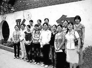 （圖）女大學生村官們