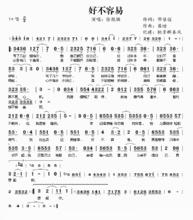 好不容易[張靚穎演唱的歌曲]