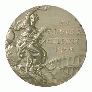 1952年第15屆赫爾辛基奧運會獎牌