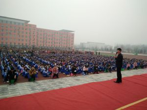 周廷諭老師演講現場