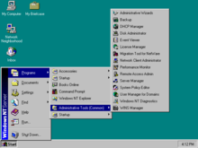 Windows NT 4.0 界面