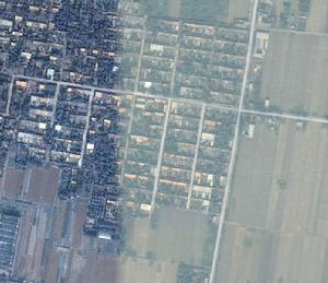 谷歌地圖王會同村