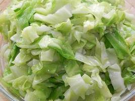 涼拌綠甘藍 涼拌綠甘藍