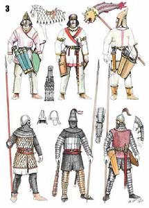 印度帕提亞王國境內擁有東方和西方不同武器風格的騎兵部隊