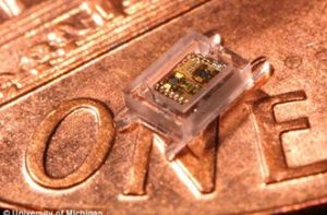 美科學家發明世界最小計算機，面積僅1平方毫米。