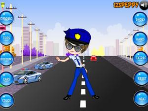 可愛女交警 可愛女交警