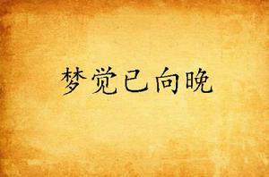 夢覺已向晚 夢覺已向晚