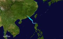 強熱帶風暴瑪娃路徑圖