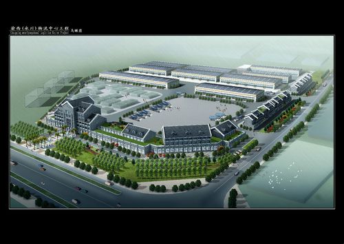 渝西(永川)物流中心鳥瞰圖