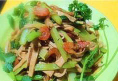 蝦米炒雙素 蝦米炒雙素