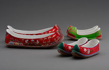 傳統工藝製作的唐鞋