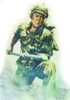 手持爆破筒的於樹昌