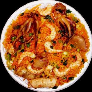 番茄醬海鮮炒飯 番茄醬海鮮炒飯