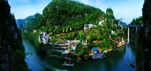 宜昌快樂谷三峽蹦極