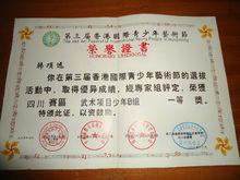 韓項遠個人榮譽