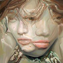陳芸油畫作品 《面孔系列》