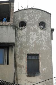 （圖）南岸彈子石的“囧”小樓。