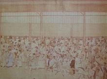 明代科舉考試放榜的場景