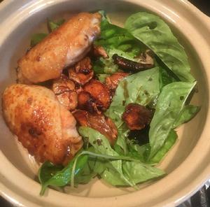 九層塔燜雞翅 九層塔燜雞翅