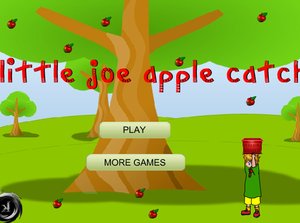 線上玩小喬伊接蘋果小遊戲