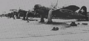 丹麥空軍塗裝的 B 17C