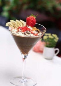 咖啡鮮果西米布丁