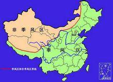 中國的季風氣候
