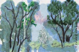 在水一方[王清州畫作]