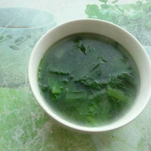 開洋小白菜湯 開洋小白菜湯