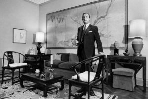 安思遠在紐約寓所，1980年