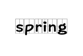 Spring[英語單詞]