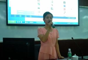 水靈在深圳龍崗黨校演講《心理健康》
