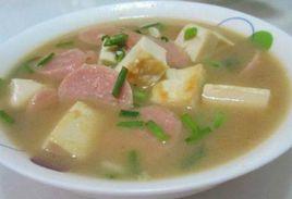 火腿豆腐湯