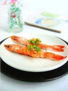 蒜蓉開背蝦 蒜蓉開背蝦