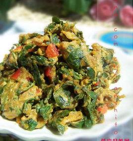 花椒芽炒雞蛋 花椒芽炒雞蛋