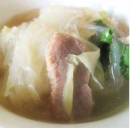 白菜紅薯冬粉湯 白菜紅薯冬粉湯