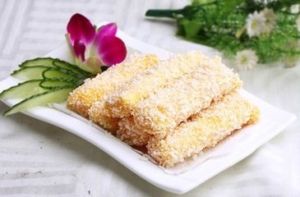 黃金玉米黑芝麻卷 黃金玉米黑芝麻卷