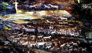 吐魯克岩畫 吐魯克岩畫