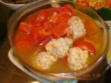 番茄丸子湯