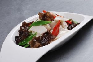 茭白木耳炒肉 茭白木耳炒肉