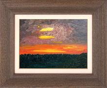 黃昏&middot;遠處的森林