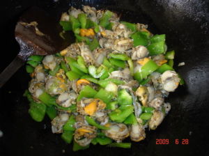 彩椒炒扇貝 彩椒炒扇貝