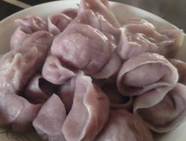 紫甘藍水餃 紫甘藍水餃