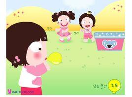 吹泡泡糖 吹泡泡糖