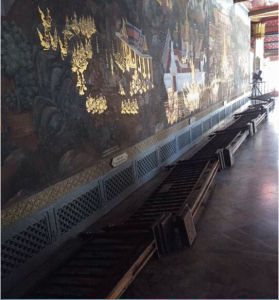 中國遊客弄倒曼谷大皇宮柵欄 因有監控停止爭吵